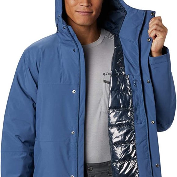 🆕Columbia Men's Horizon Explorer Insulated Jacket, SM and MD - Night Tide, NWT - Picture 6 of 6